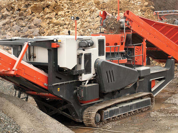 履帶移動式破碎機(jī)