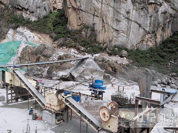 制沙設備生產(chǎn)線