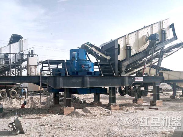 時產(chǎn)300噸的制砂機