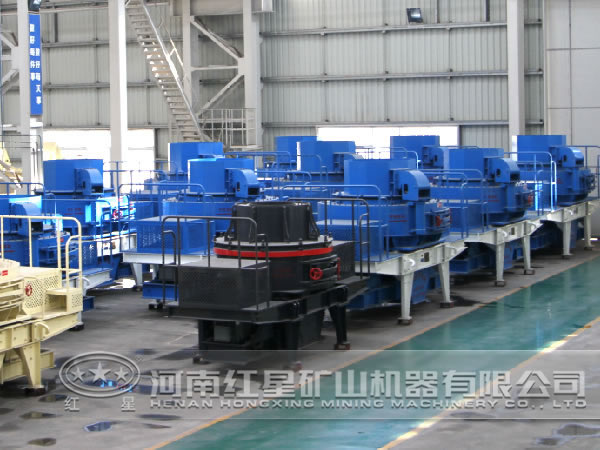 制砂機廠區(qū)