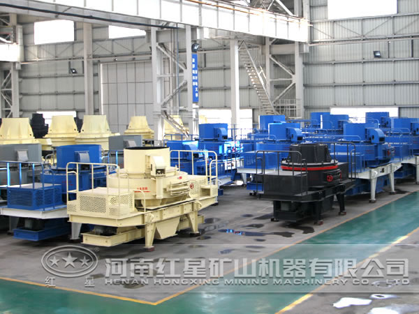 制砂機生產(chǎn)廠區(qū) 制砂機生產(chǎn)廠區(qū)