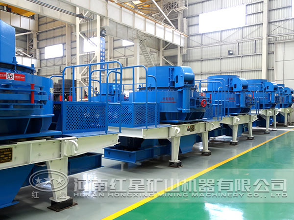 制砂機生產(chǎn)車間 制砂機生產(chǎn)車間