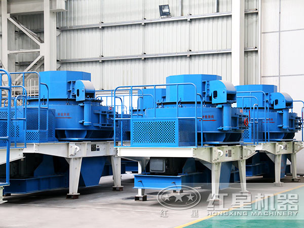 制砂機(jī)生產(chǎn)車(chē)間 制砂機(jī)生產(chǎn)車(chē)間