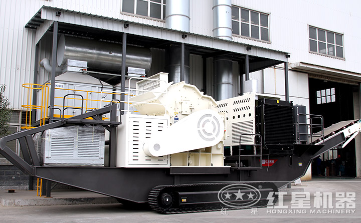 移動(dòng)破碎站設(shè)備實(shí)拍圖 移動(dòng)破碎站設(shè)備實(shí)拍圖