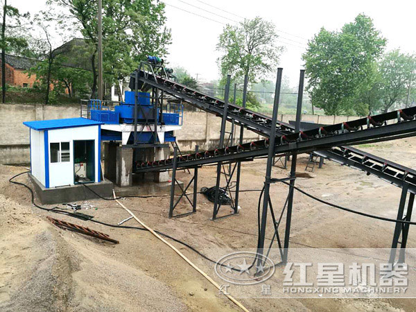 500tph沖擊式制砂機(jī)生產(chǎn)現(xiàn)場(chǎng) 500tph沖擊式制砂機(jī)生產(chǎn)現(xiàn)場(chǎng)