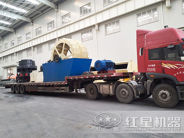 洗砂機(jī)發(fā)貨現(xiàn)場 洗砂機(jī)發(fā)貨現(xiàn)場