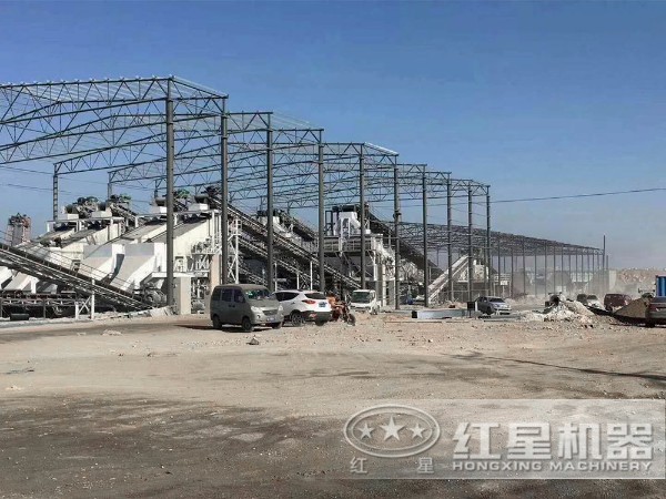 河北時(shí)產(chǎn)100-200噸破碎生產(chǎn)線