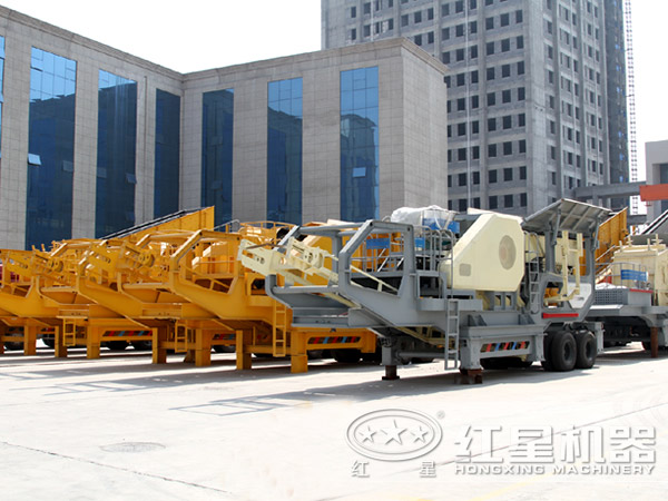 輪胎式移動(dòng)破碎站 輪胎式移動(dòng)破碎站