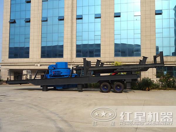 紅星車載移動(dòng)式打砂機(jī)