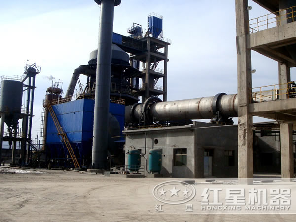 煅燒工藝中的回轉(zhuǎn)窯 煅燒工藝中的回轉(zhuǎn)窯