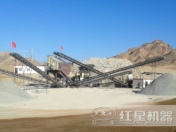 時(shí)產(chǎn)100噸花崗巖石破碎生產(chǎn)線 時(shí)產(chǎn)100噸花崗巖石破碎生產(chǎn)線