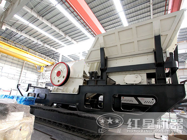 履帶式移動建筑垃圾粉碎機(jī) 履帶式移動建筑垃圾粉碎機(jī)