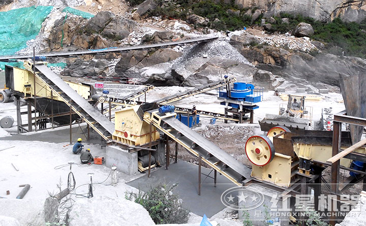 鵝卵石制砂生產(chǎn)線優(yōu)勢 鵝卵石制砂生產(chǎn)線優(yōu)勢