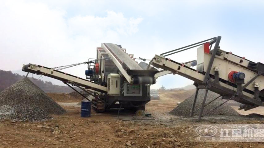 履帶小型移動(dòng)碎石機(jī)客戶現(xiàn)場 履帶小型移動(dòng)碎石機(jī)客戶現(xiàn)場