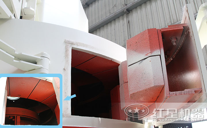 立軸沖擊式破碎機內(nèi)部 立軸沖擊式破碎機內(nèi)部