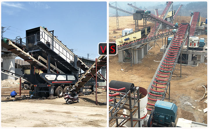 移動、固定破碎現(xiàn)場