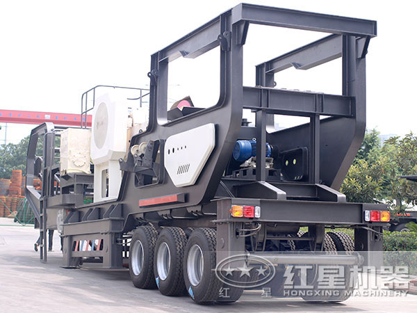 車載移動碎石機 車載移動碎石機