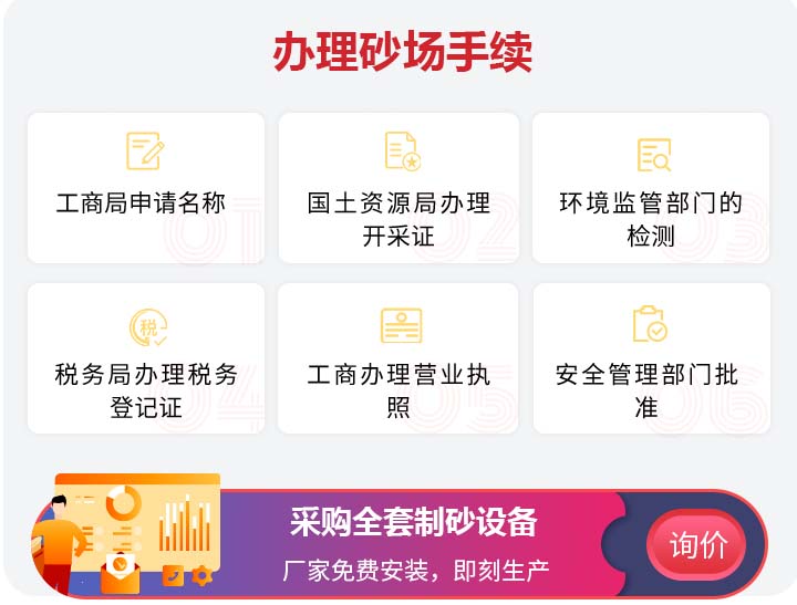 辦理砂場手續(xù) 辦理砂場手續(xù)