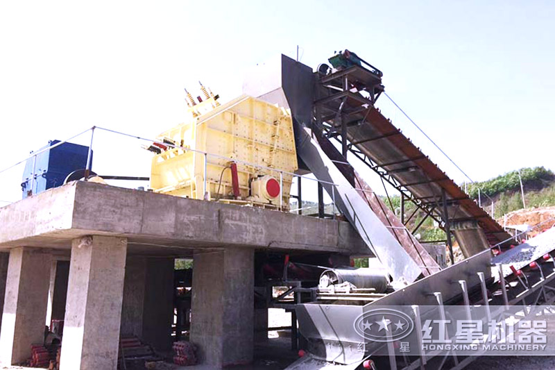 固定式碎石機(jī)客戶現(xiàn)場(chǎng)，可到場(chǎng)參觀