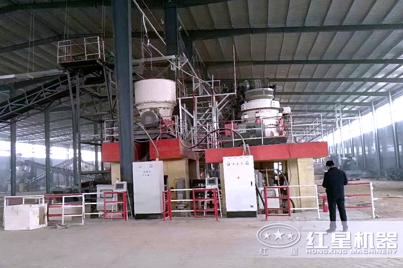 河北客戶現(xiàn)場，設(shè)備配置：圓錐破