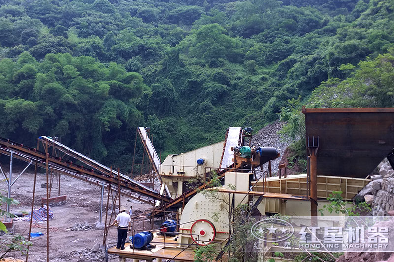 山東客戶現(xiàn)場，設(shè)備配置：錘破