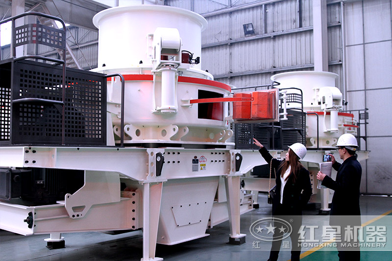 機制砂整形設備廠區(qū)