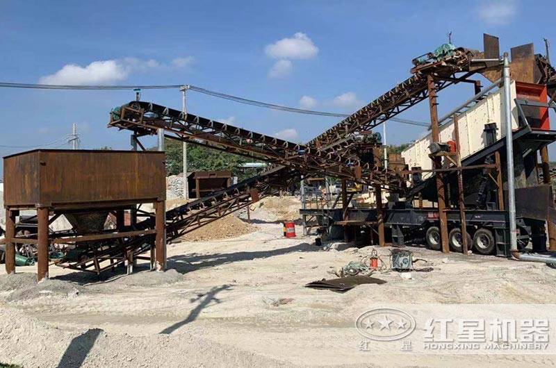 移動石子生產(chǎn)線 移動石子生產(chǎn)線