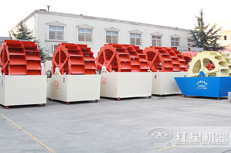 大型輪斗式洗砂機(jī) 大型輪斗式洗砂機(jī)