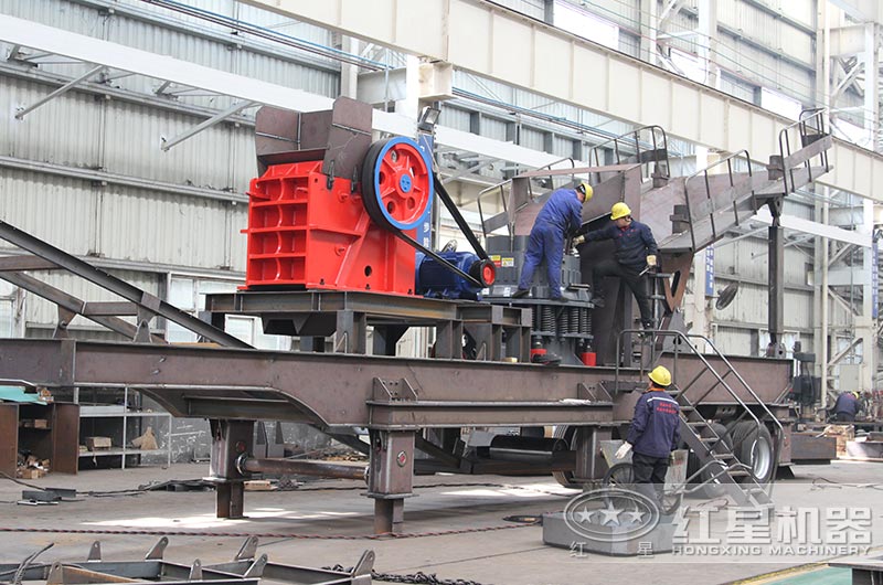 顎式移動(dòng)破碎站 顎式移動(dòng)破碎站