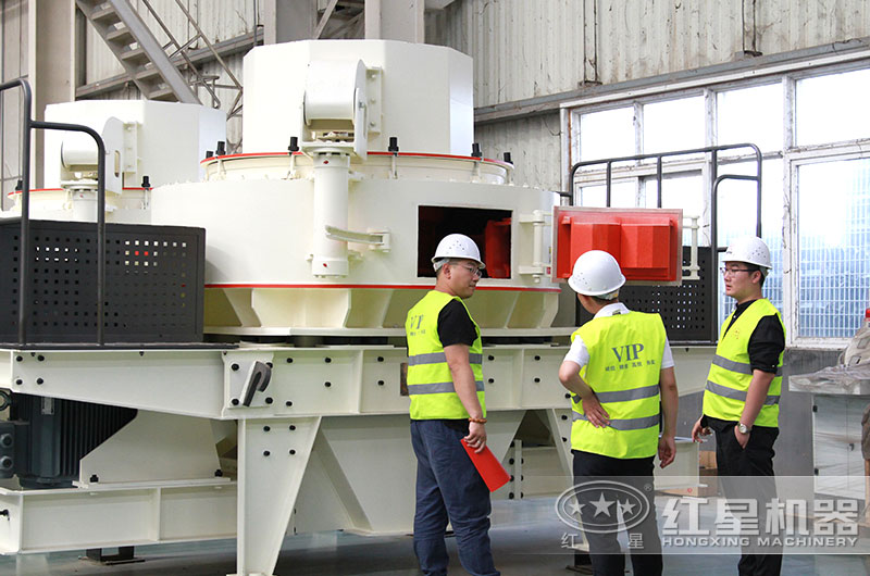 紅星制砂機生產(chǎn)車間 紅星制砂機生產(chǎn)車間